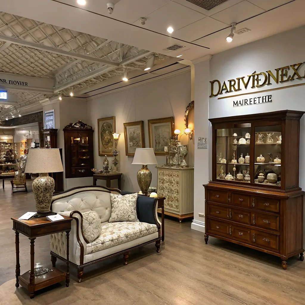 Inside view of DARVIONEX's heritage showroom